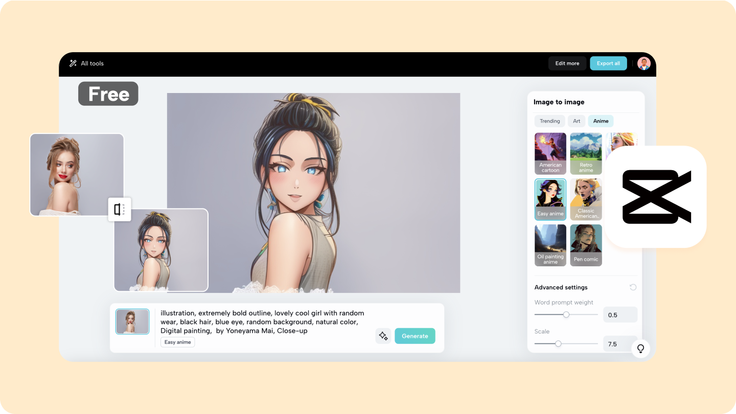 AI Image for Online Stores