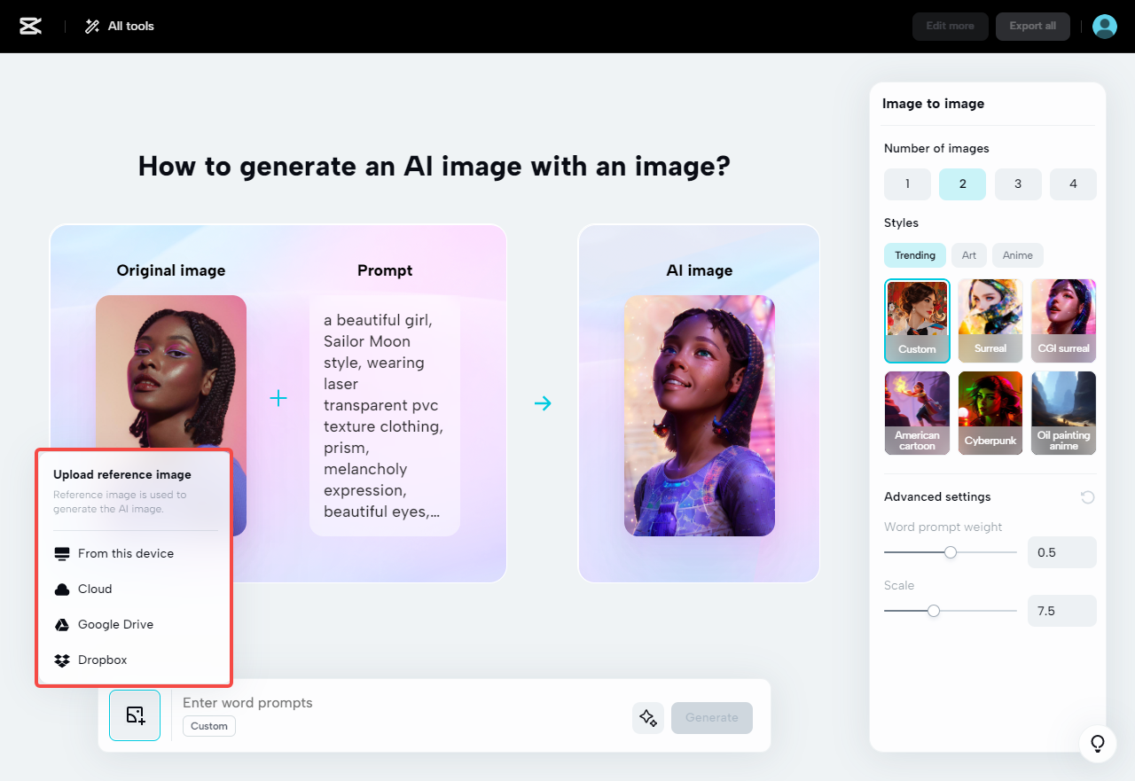 AI Image for Schools