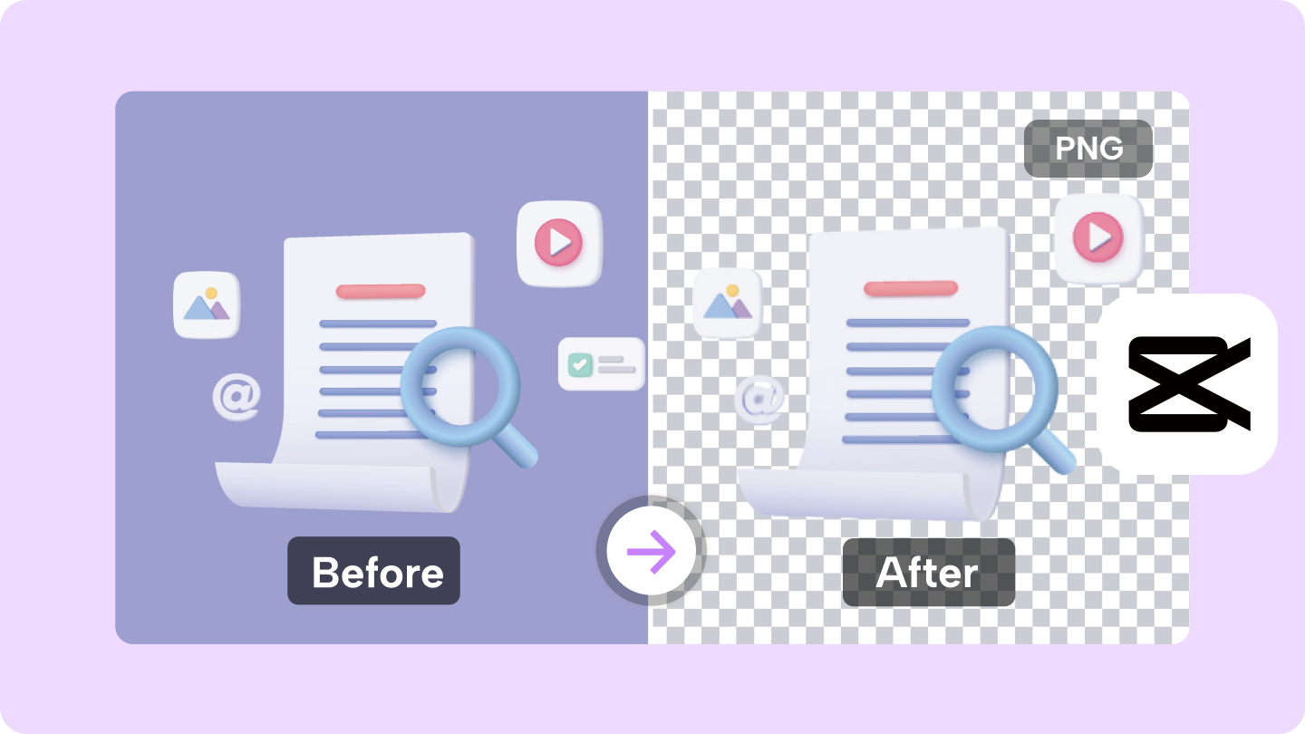 Cambiar icono a PNG con CapCut: una guía de conversión perfecta