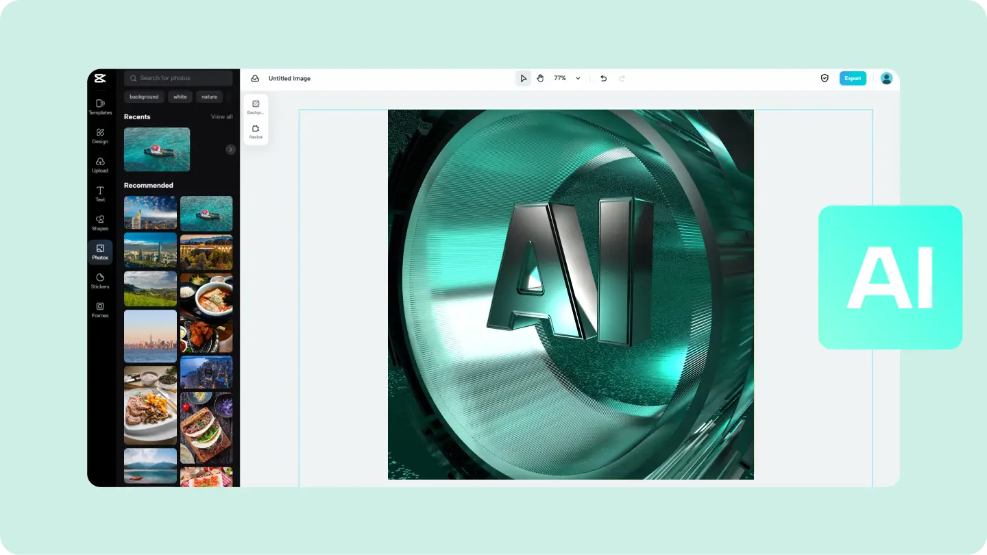 AI Image for Web Design