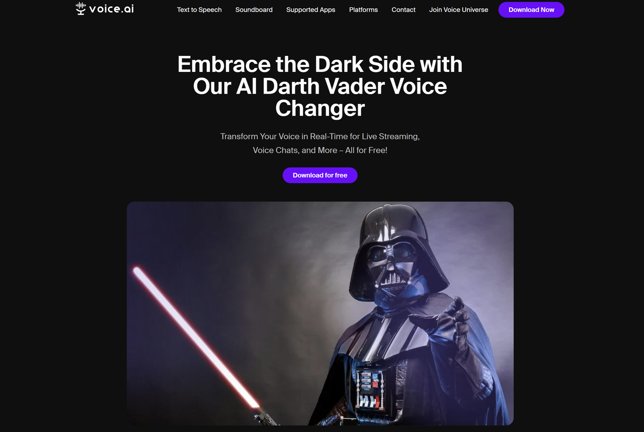 5つの最高のDarth Vaderボイスチェンジャーであなたの声を変えよう