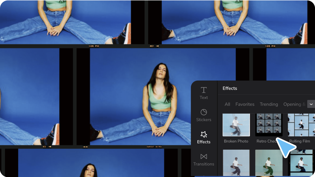 videoeffekter i CapCut