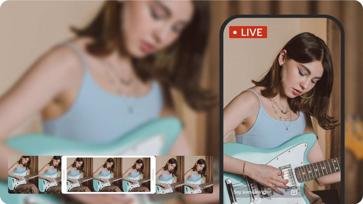 Record live streaming videos in real-time without lag