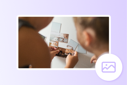 Slideshow maker for nostalgia