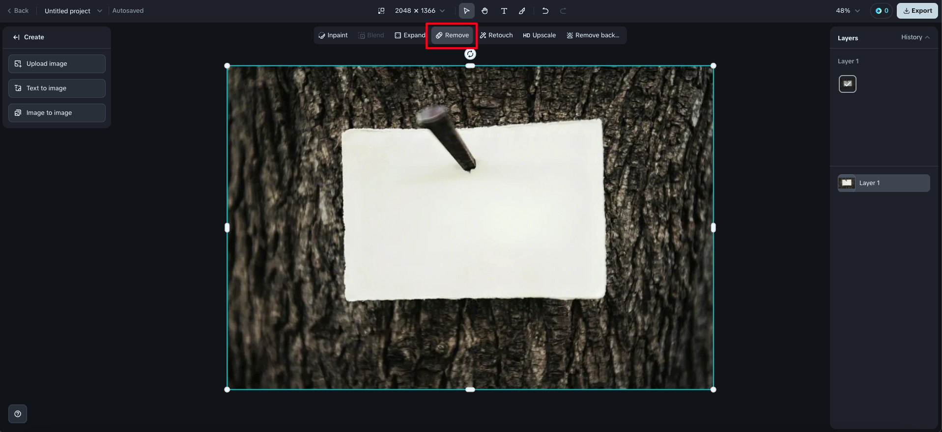 Editing image