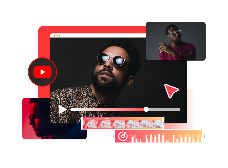 Zdarma YouTube Video Editor Žádné vodoznaky