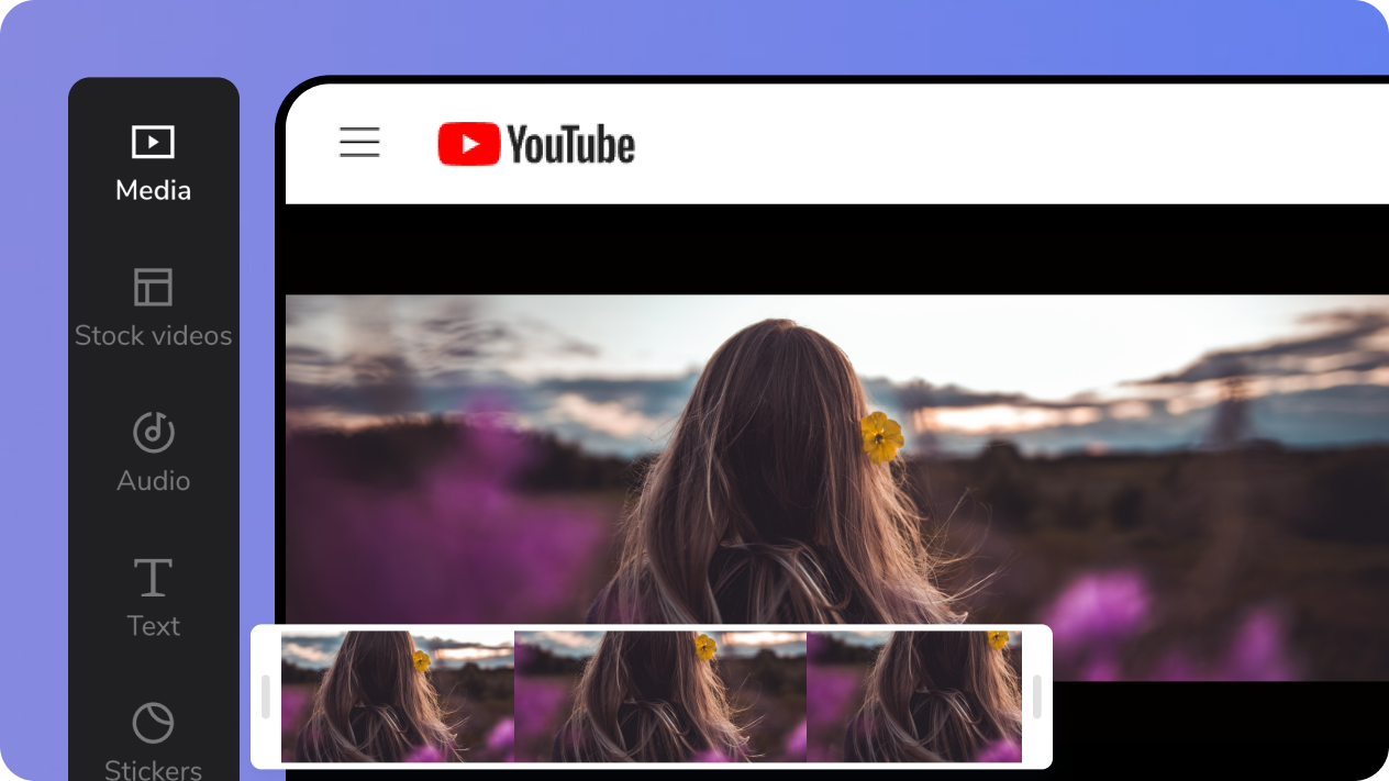 Fügen Sie Ihrem Video filmische schwarze Balken hinzu