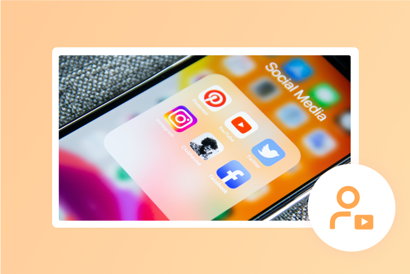 Create social media content from your live streaming